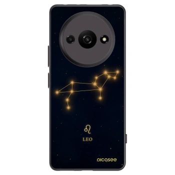Picasee Xiaomi Redmi A3 Hülle - Schwarzes Silikon - LEO