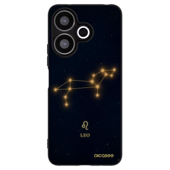 Picasee Xiaomi Redmi 13 4G Hülle - Schwarzes Silikon - LEO