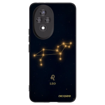 Picasee Honor 200 Pro 5G Hülle - Schwarzes Silikon - LEO