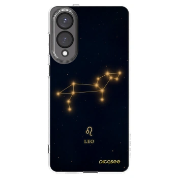 Picasee Samsung Galaxy S25 Edge 5G Hülle - Transparentes Silikon - LEO