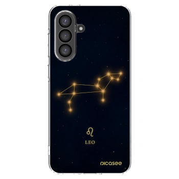 Picasee Samsung Galaxy A36 5G Hülle - Transparentes Silikon - LEO