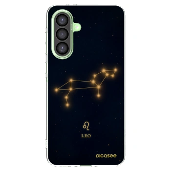 Picasee Samsung Galaxy A26 5G A266B Hülle - Transparentes Silikon - LEO