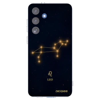 Picasee Samsung Galaxy S25 FE 5G Hülle - Transparentes Silikon - LEO