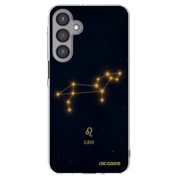 Picasee Samsung Galaxy A16 4G Hülle - Transparentes Silikon - LEO