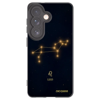 Picasee Samsung Galaxy S26 Hülle - Schwarzes Silikon - LEO