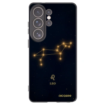 Picasee Samsung Galaxy S26 Ultra Hülle - Schwarzes Silikon - LEO