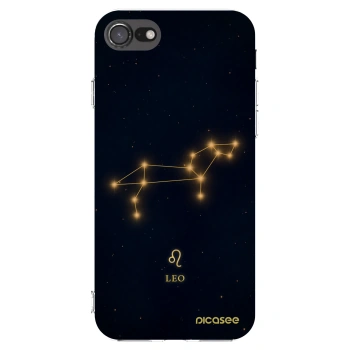 Picasee Apple iPhone SE 2020 Hülle - Transparentes Silikon - LEO