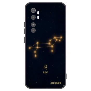 Picasee Xiaomi Mi Note 10 Lite Hülle - Schwarzes Silikon - LEO