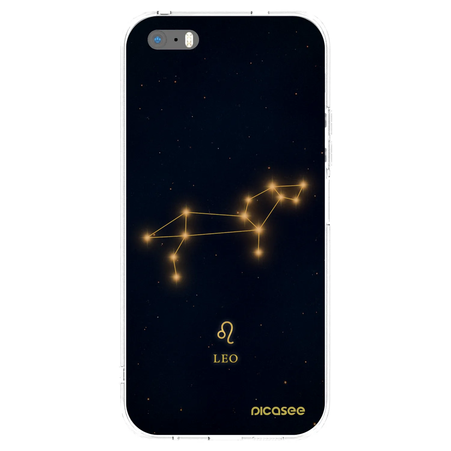Picasee Apple iPhone 6 Plus/6S Plus Hülle - Transparentes Silikon - LEO