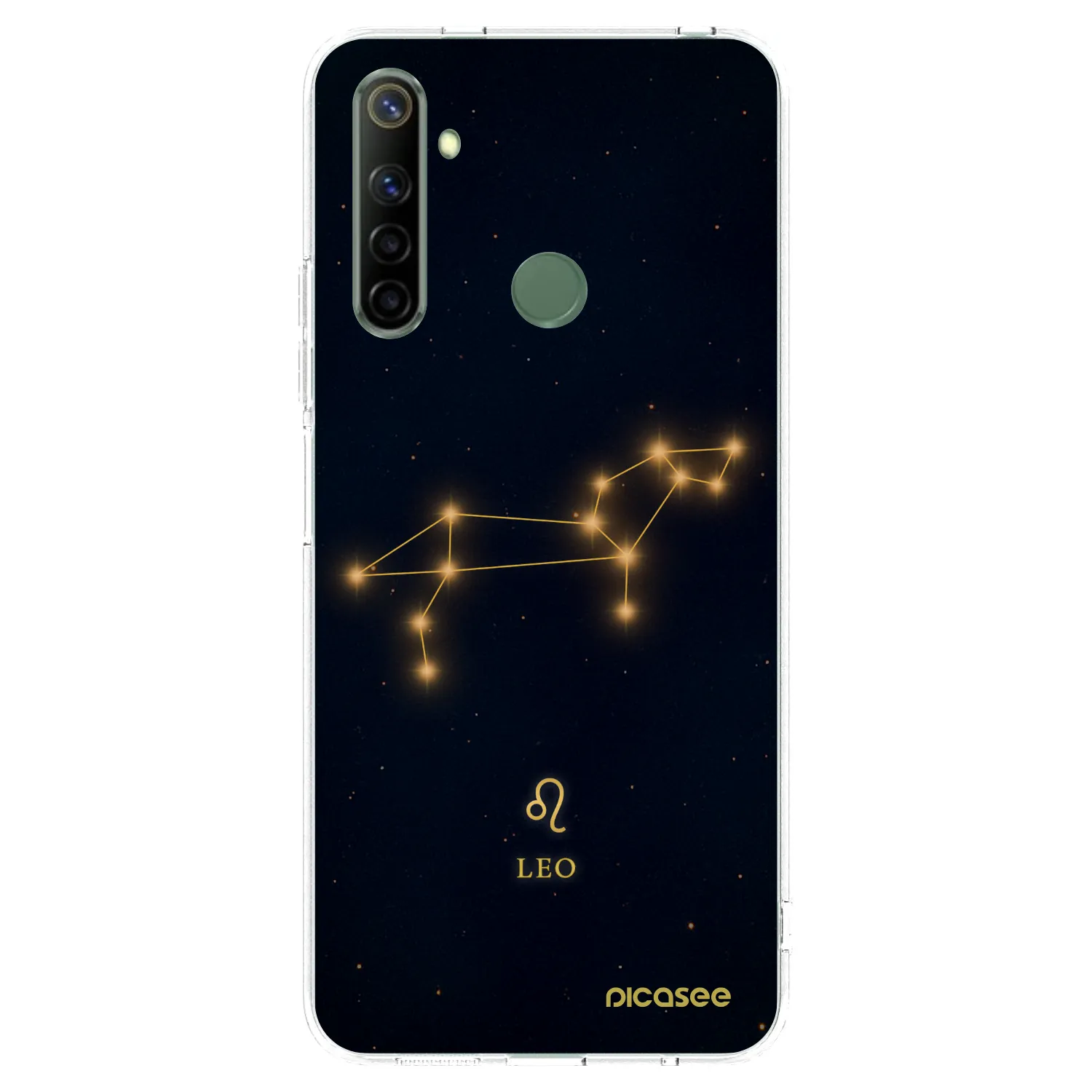 Picasee Realme 6i Hülle - Transparentes Silikon - LEO