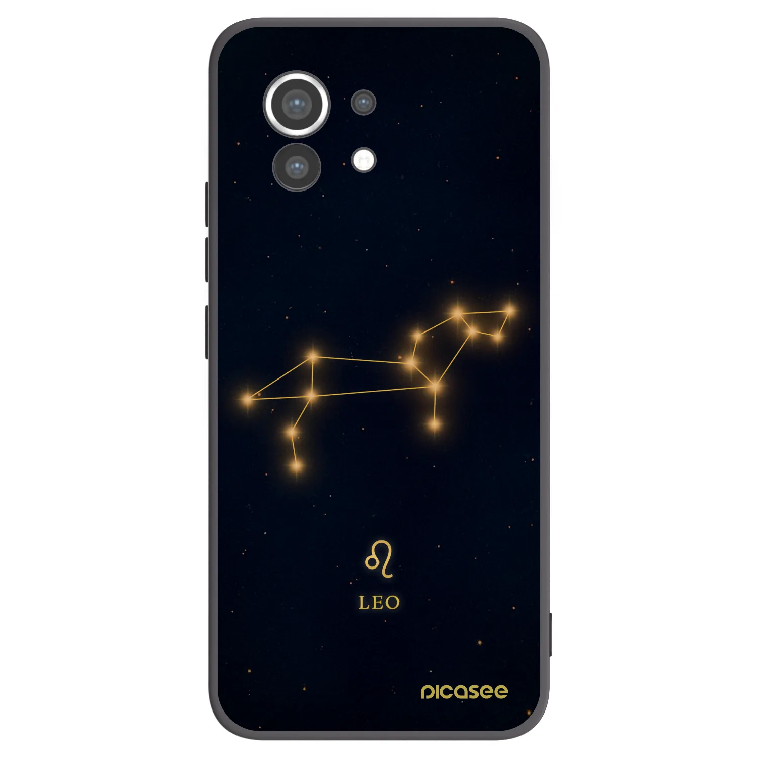 Picasee Xiaomi Mi 11 Hülle - Schwarzes Silikon - LEO