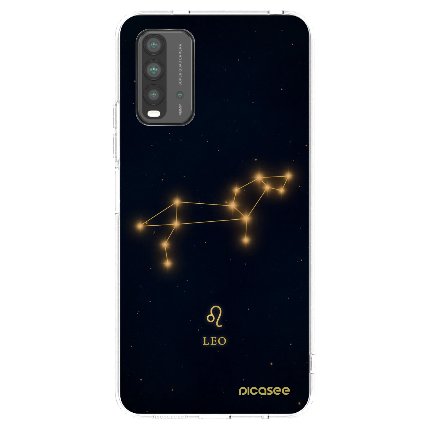 Picasee Xiaomi Redmi 9T Hülle - Schwarzes Silikon - LEO