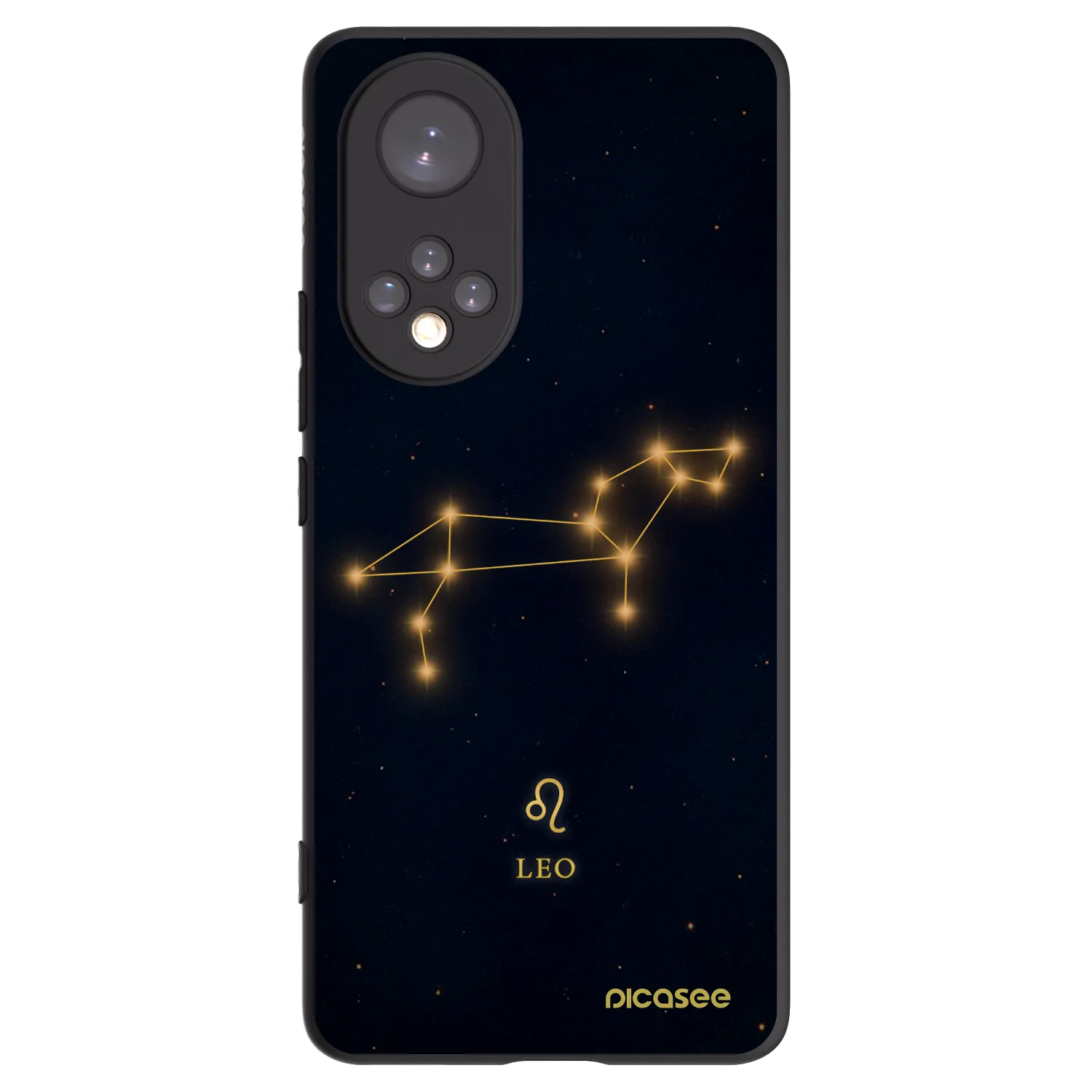 Picasee Honor 50 5G Hülle - Schwarzes Silikon - LEO