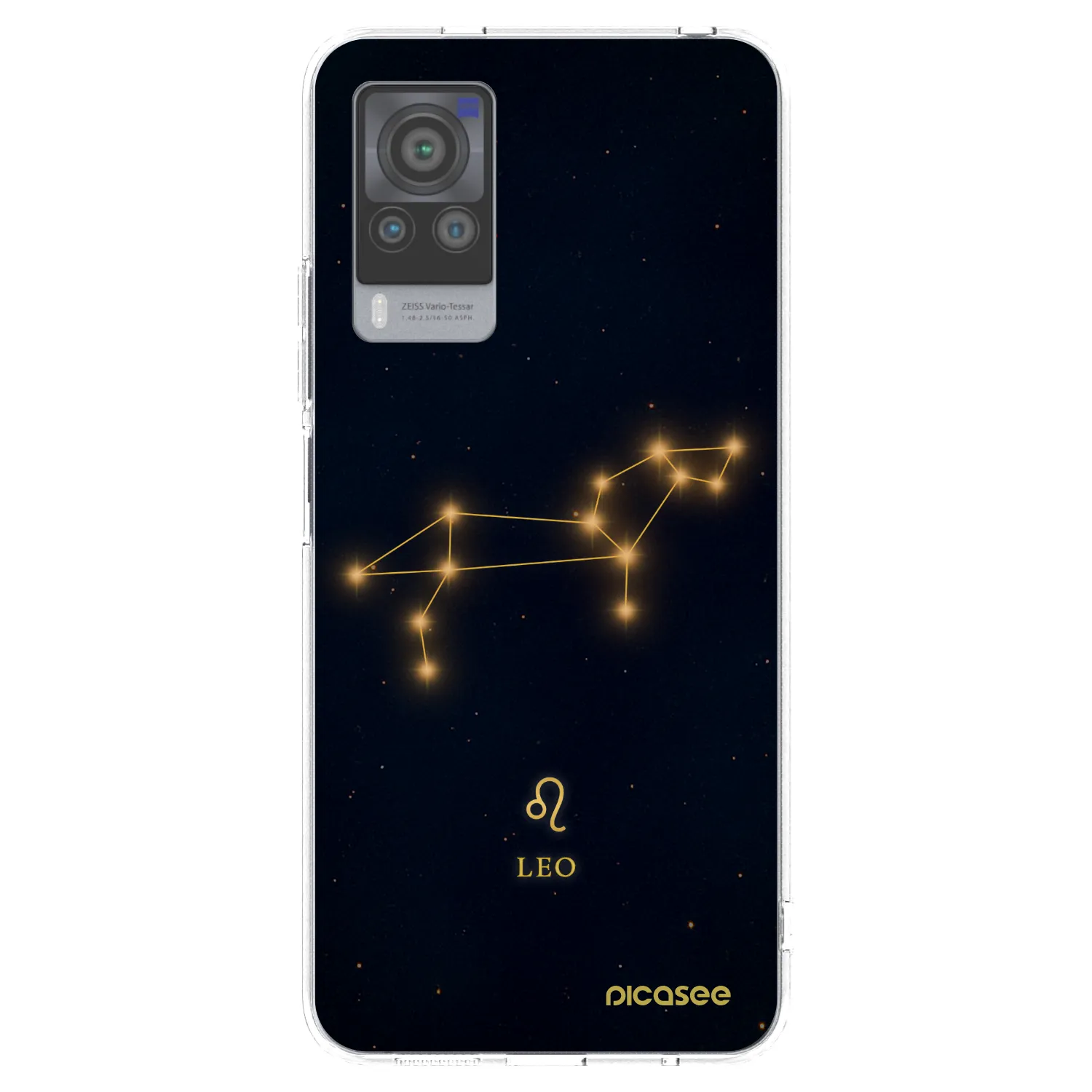 Picasee Vivo X60 Pro 5G Hülle - Transparentes Silikon - LEO