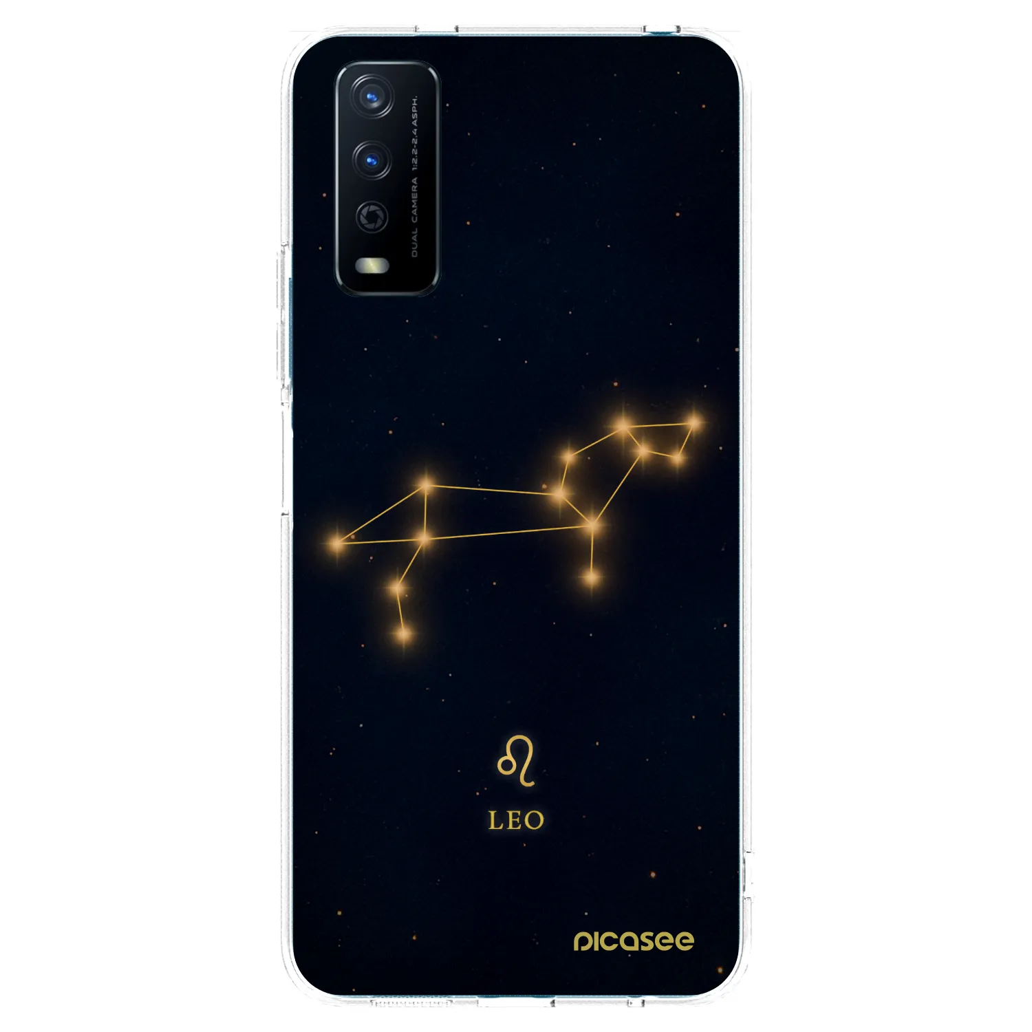 Picasee Vivo Y11s Hülle - Transparentes Silikon - LEO