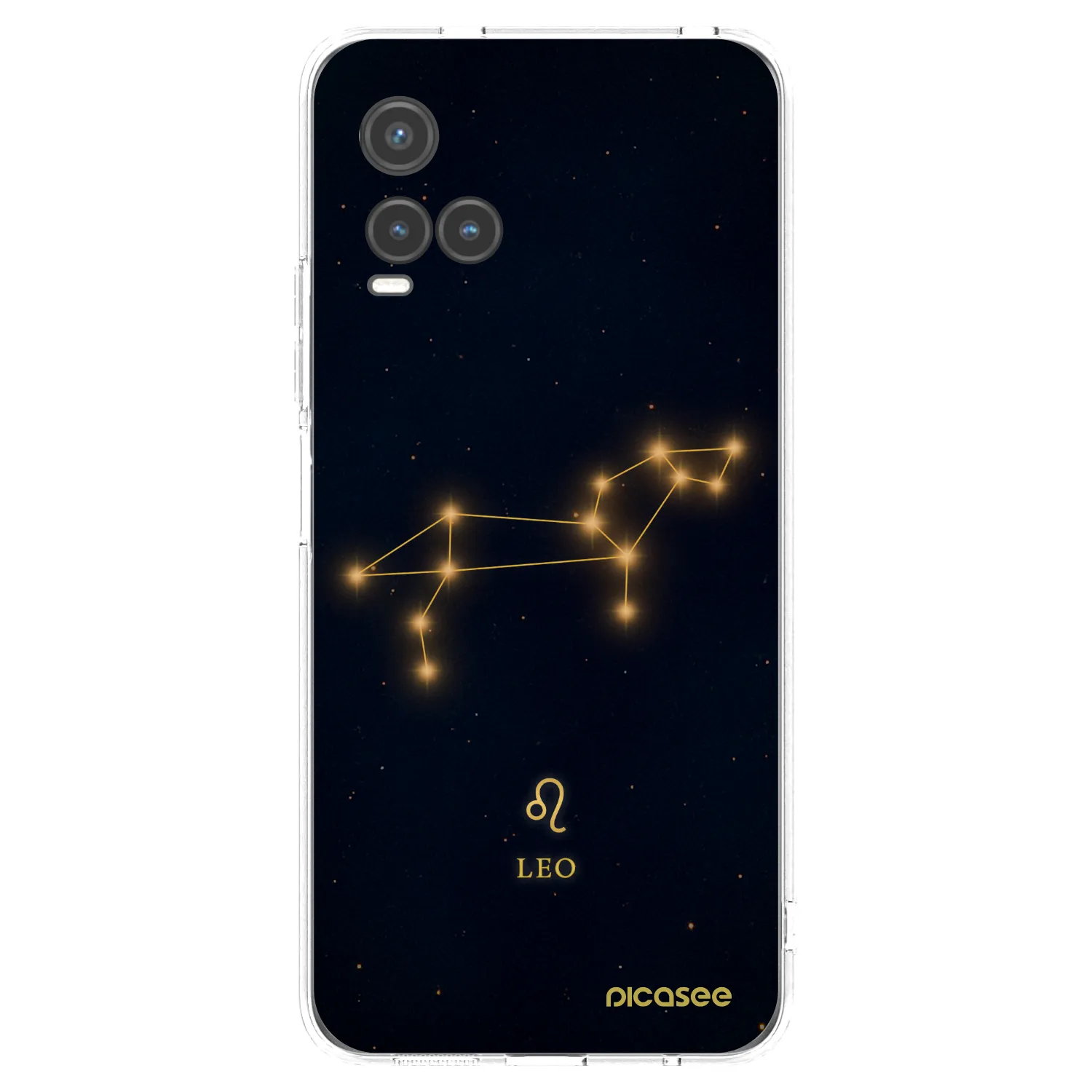 Picasee Vivo Y33s Hülle - Transparentes Silikon - LEO
