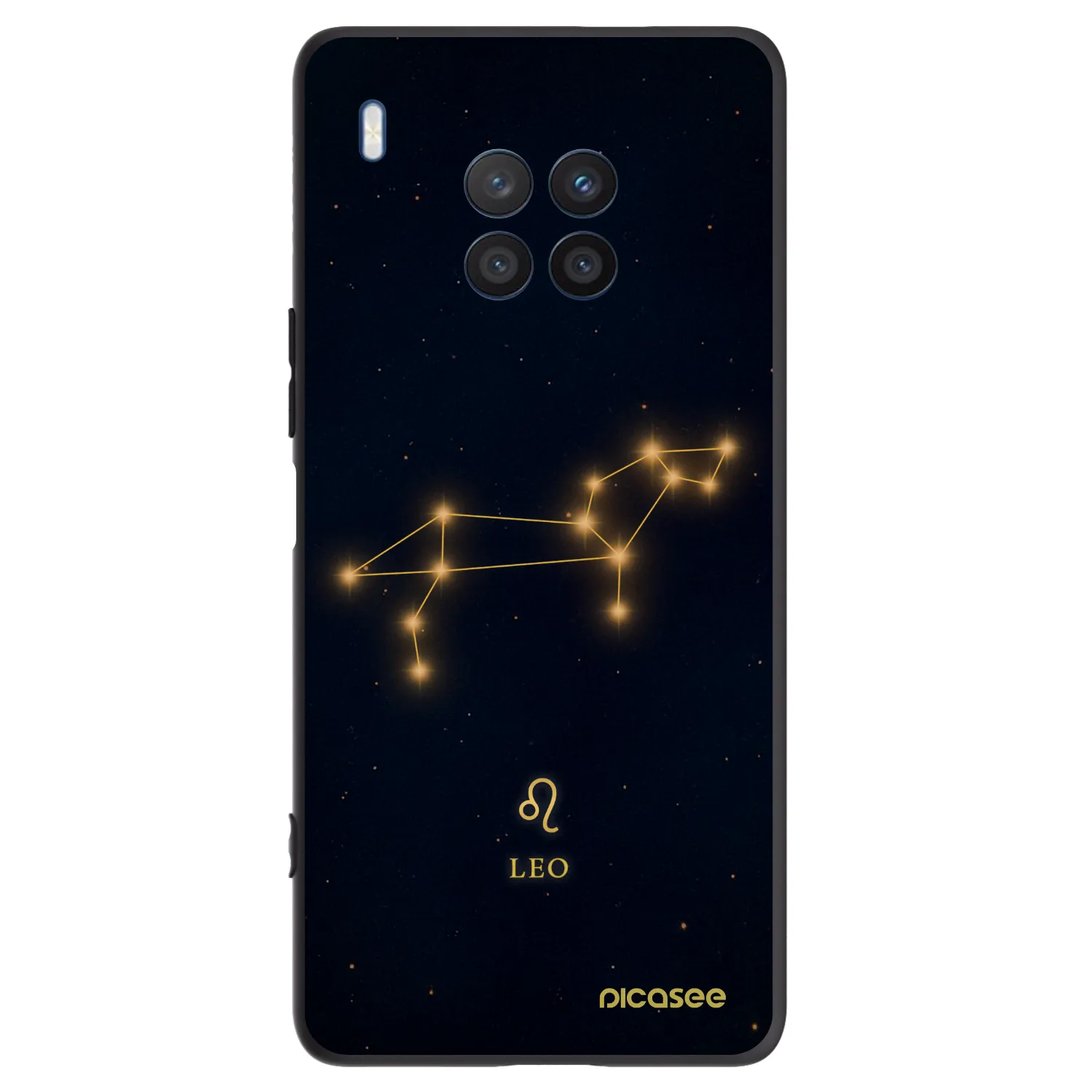 Picasee Honor 50 Lite Hülle - Schwarzes Silikon - LEO