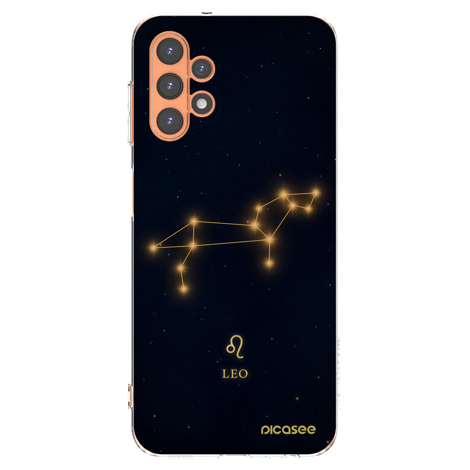 Picasee Samsung Galaxy A13 4G A135 Hülle - Transparentes Silikon - LEO
