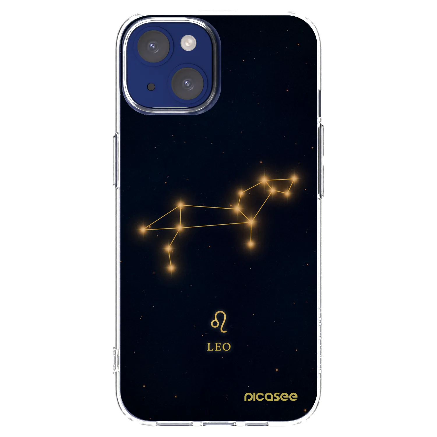 Picasee Apple iPhone 14 Hülle - Transparentes Silikon - LEO