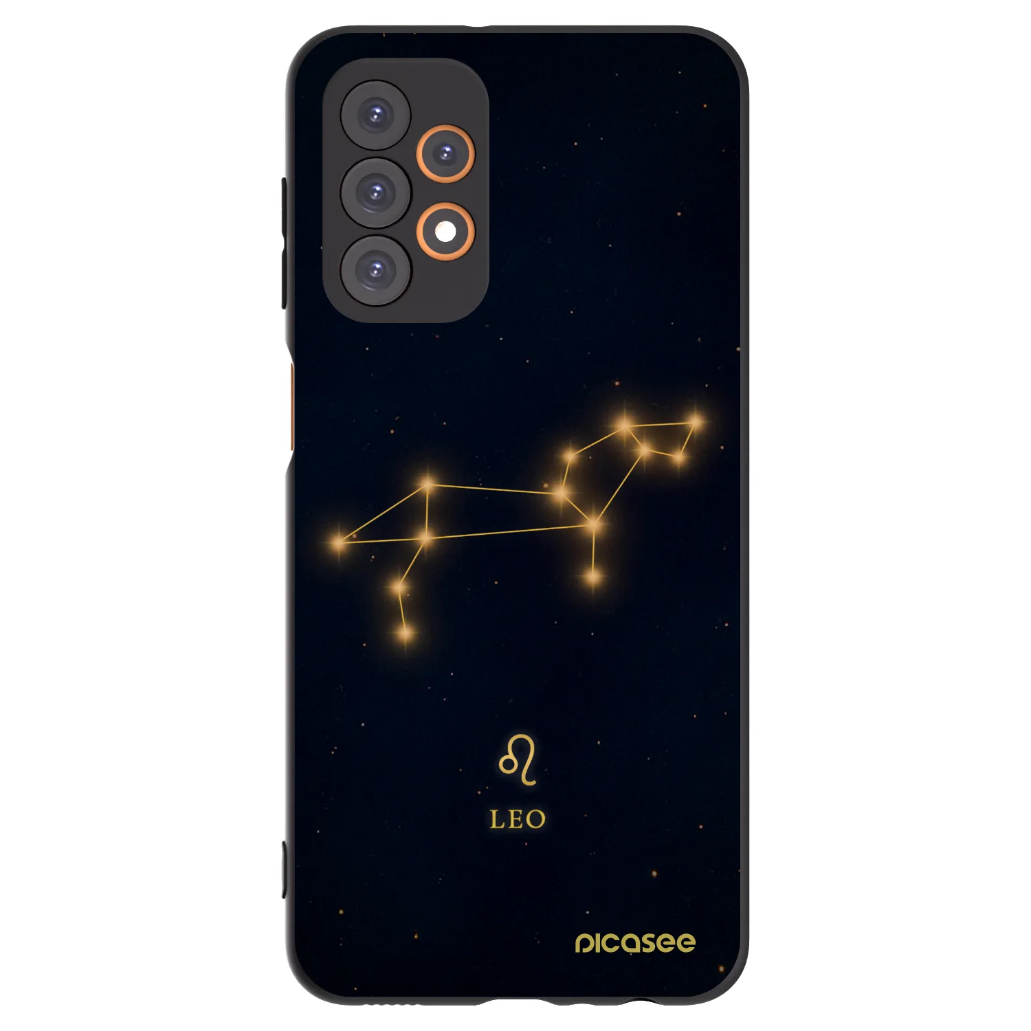 Picasee Samsung Galaxy A23 A236B 5G Hülle - Schwarzes Silikon - LEO