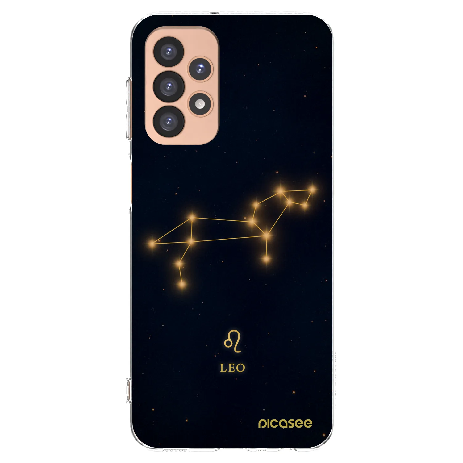 Picasee Samsung Galaxy A23 A236B 5G Hülle - Transparentes Silikon - LEO