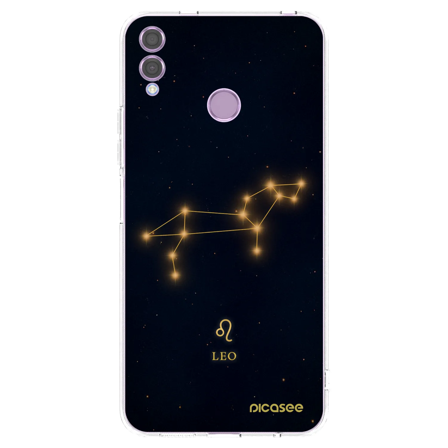 Picasee Honor 8X Hülle - Transparentes Silikon - LEO