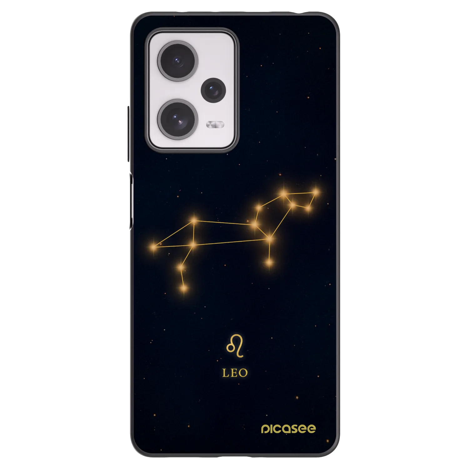Picasee Xiaomi Redmi Note 12 Pro+ 5G Hülle - Schwarzes Silikon - LEO