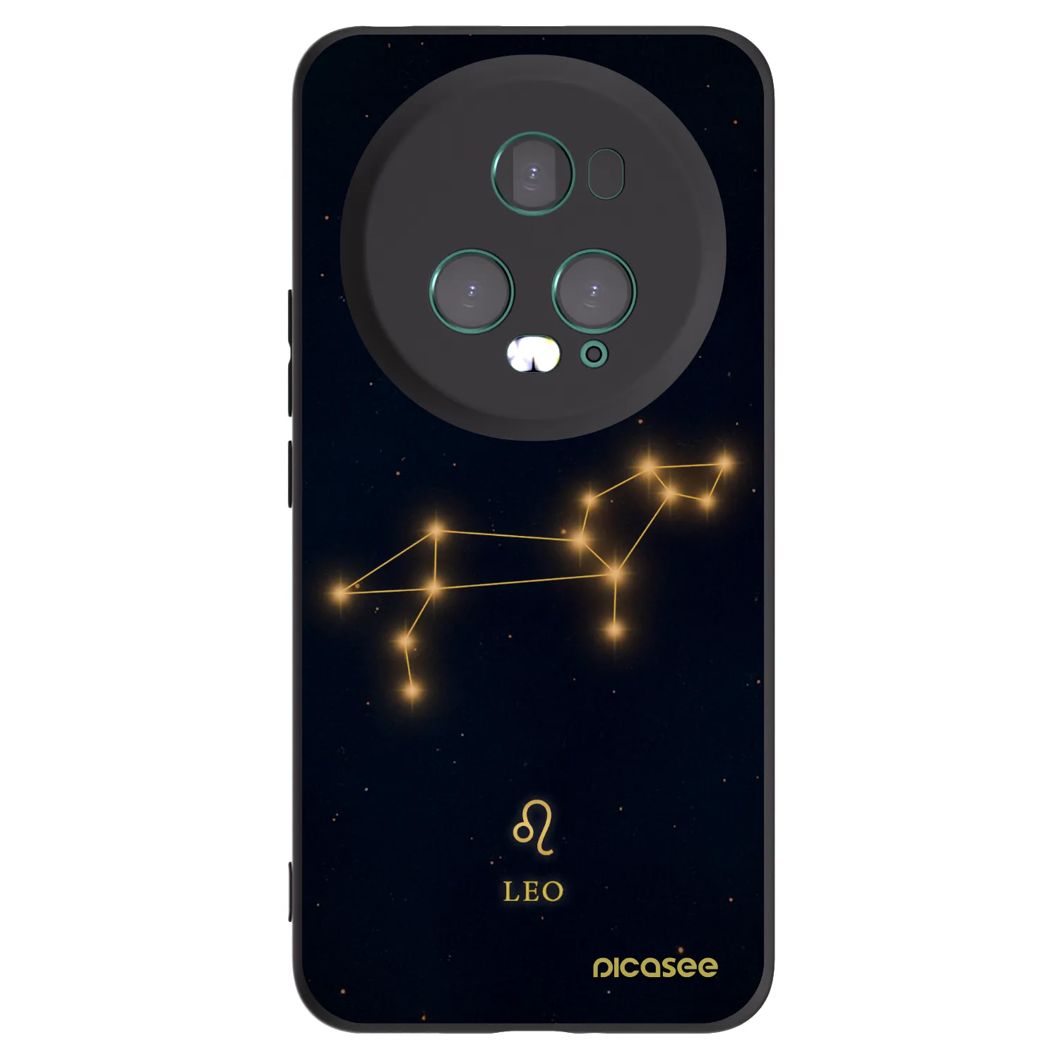 Picasee Honor Magic5 Pro Hülle - Schwarzes Silikon - LEO