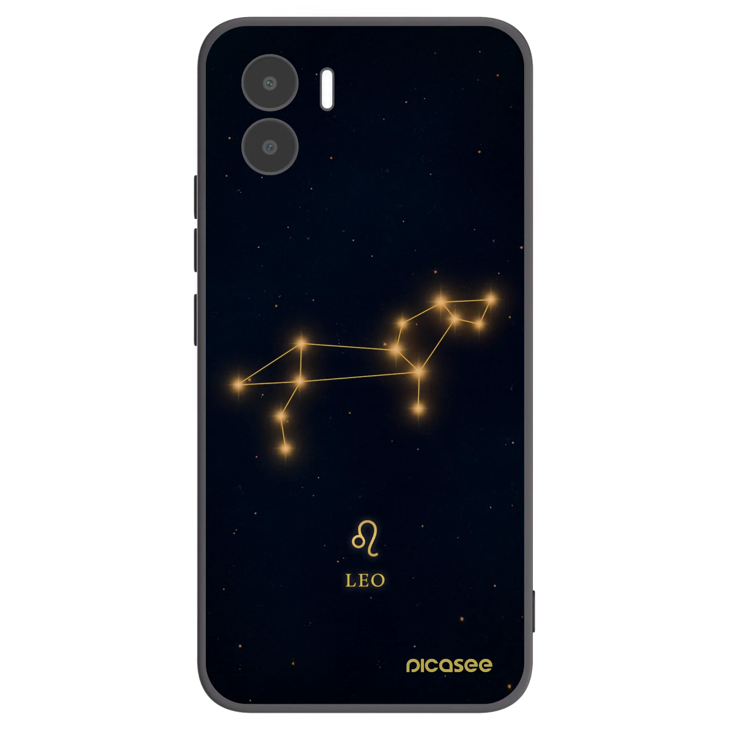 Picasee Xiaomi Redmi A2 Hülle - Schwarzes Silikon - LEO