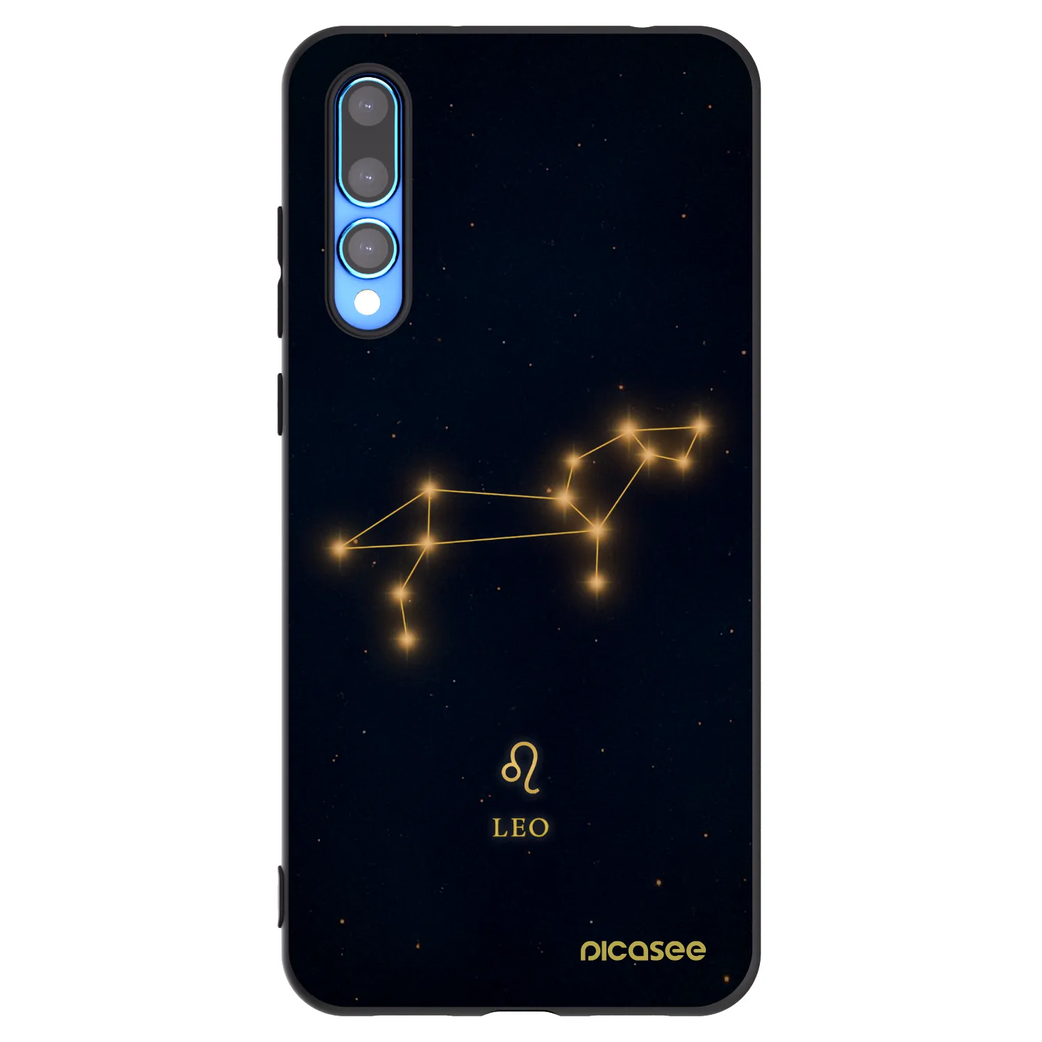 Picasee Huawei P20 Pro Hülle - Schwarzes Silikon - LEO