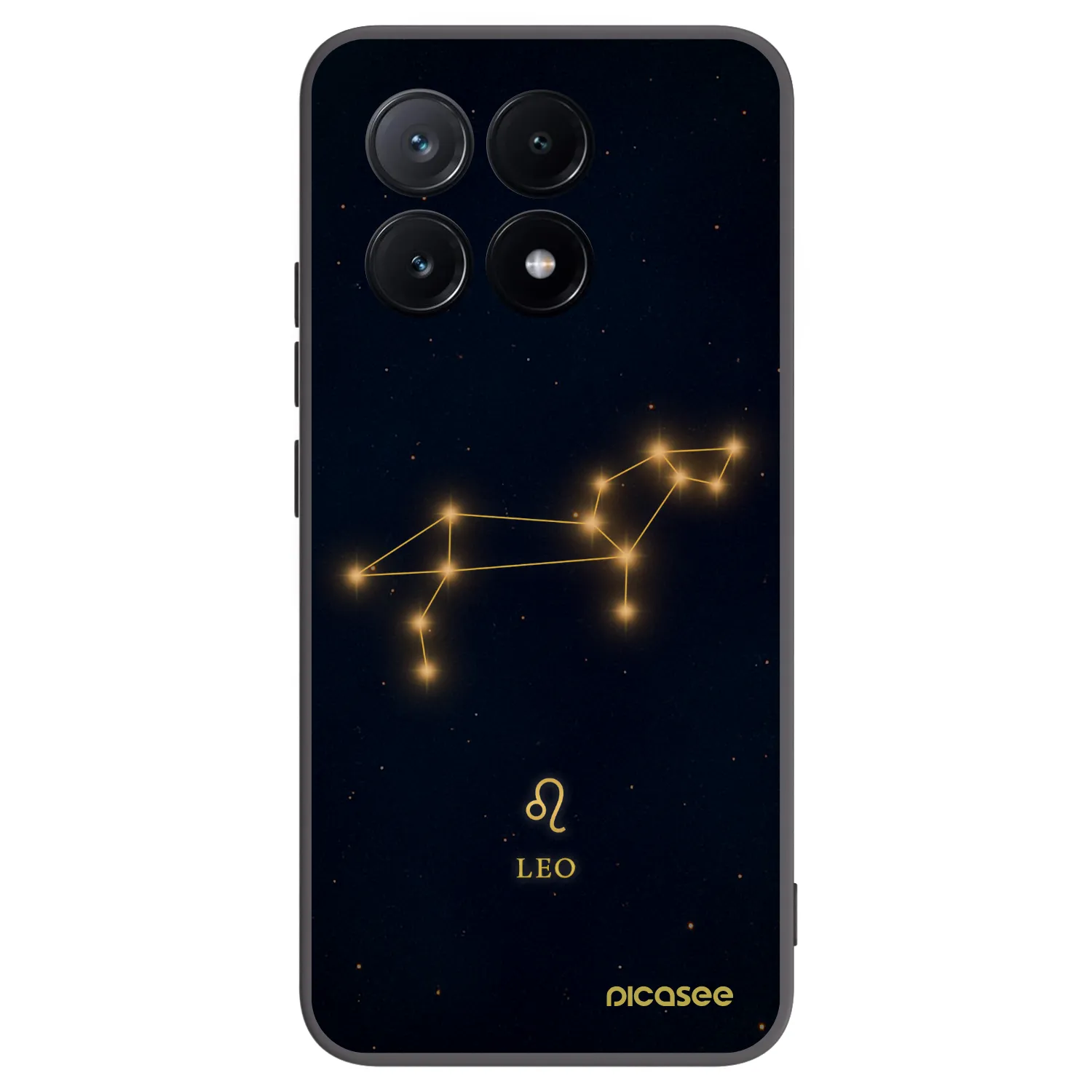 Picasee Xiaomi Poco X6 Pro Hülle - Schwarzes Silikon - LEO