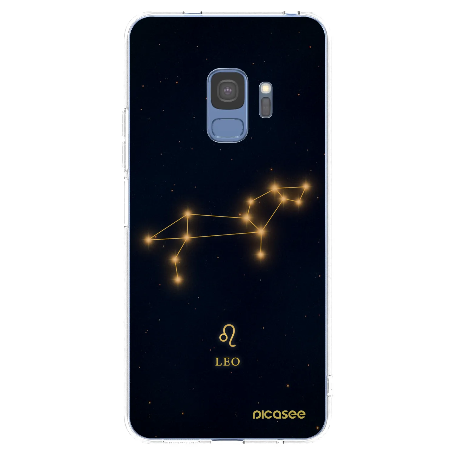 Picasee Samsung Galaxy S9 G960F Hülle - Transparentes Silikon - LEO