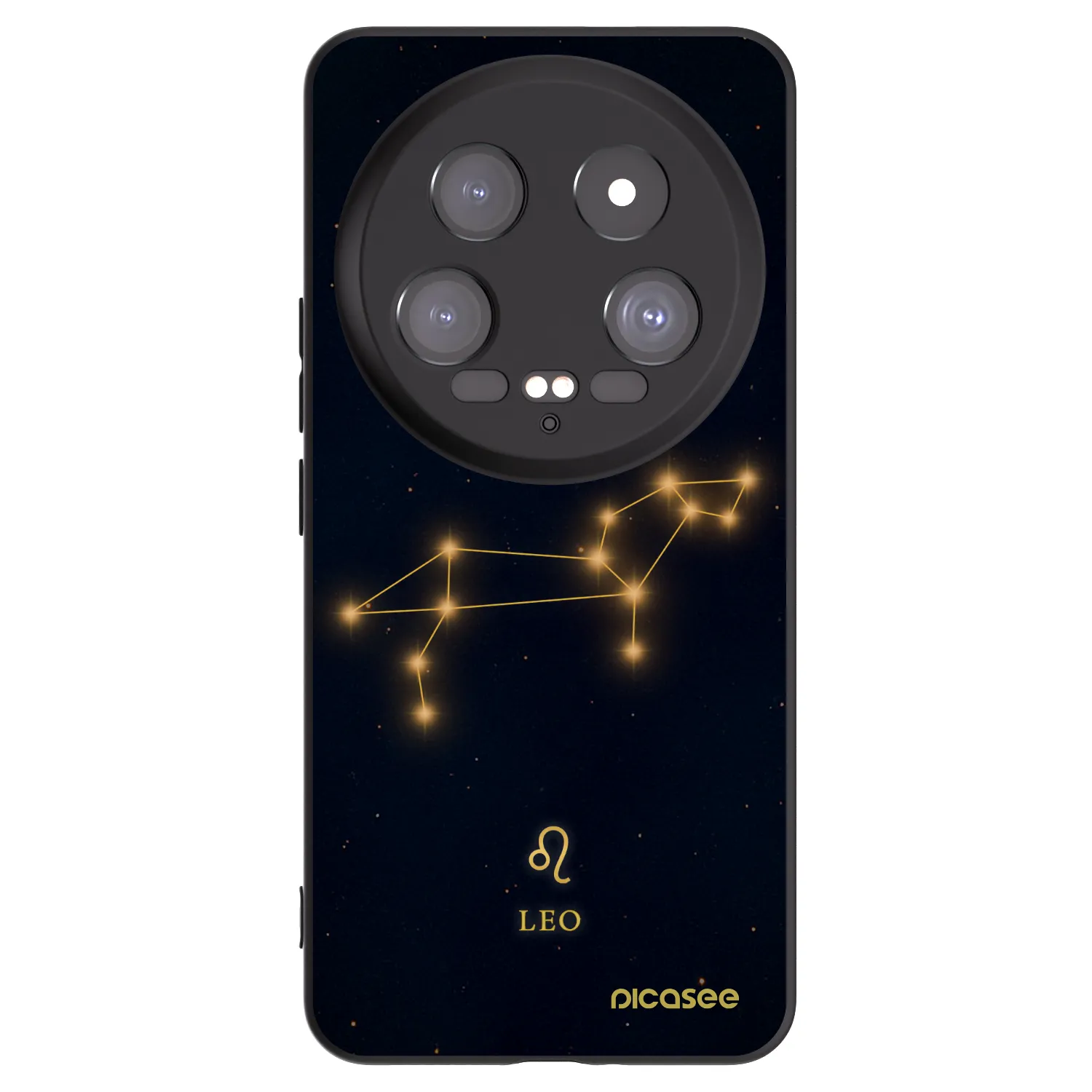 Picasee Xiaomi 14 Ultra Hülle - Schwarzes Silikon - LEO