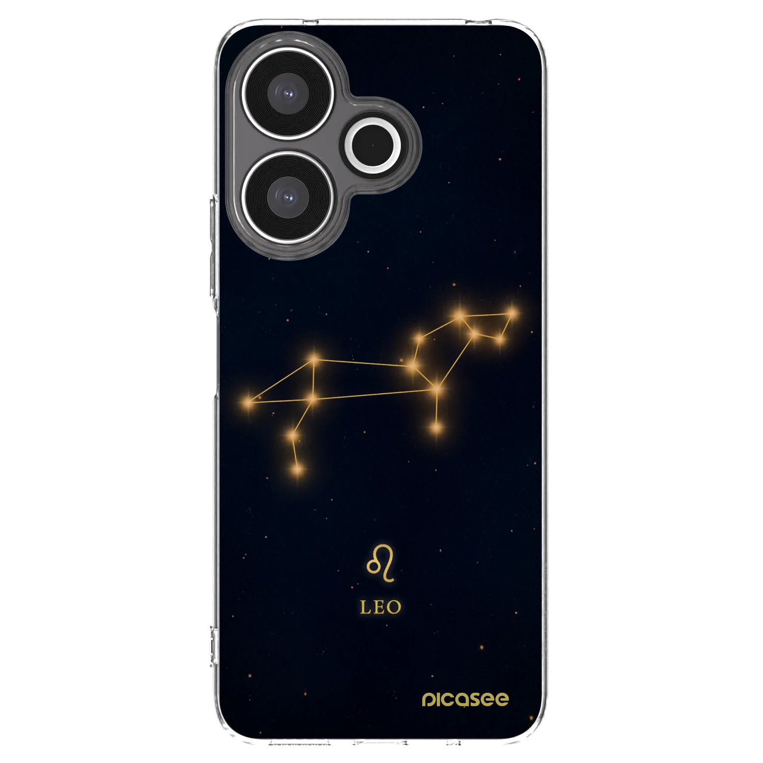 Picasee Xiaomi Redmi 13 4G Hülle - Transparentes Silikon - LEO