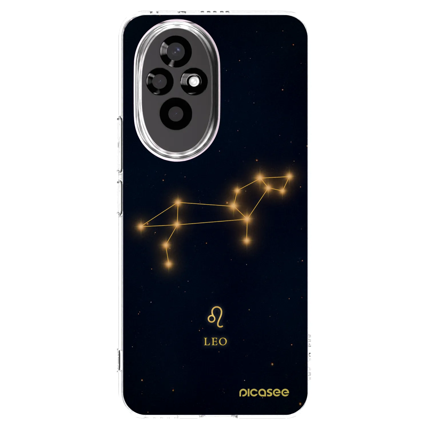 Picasee Honor 200 Pro 5G Hülle - Transparentes Silikon - LEO