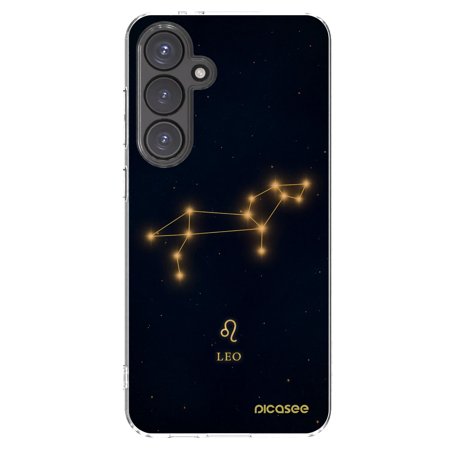 Picasee Samsung Galaxy S24 FE S721B Hülle - Transparentes Silikon - LEO