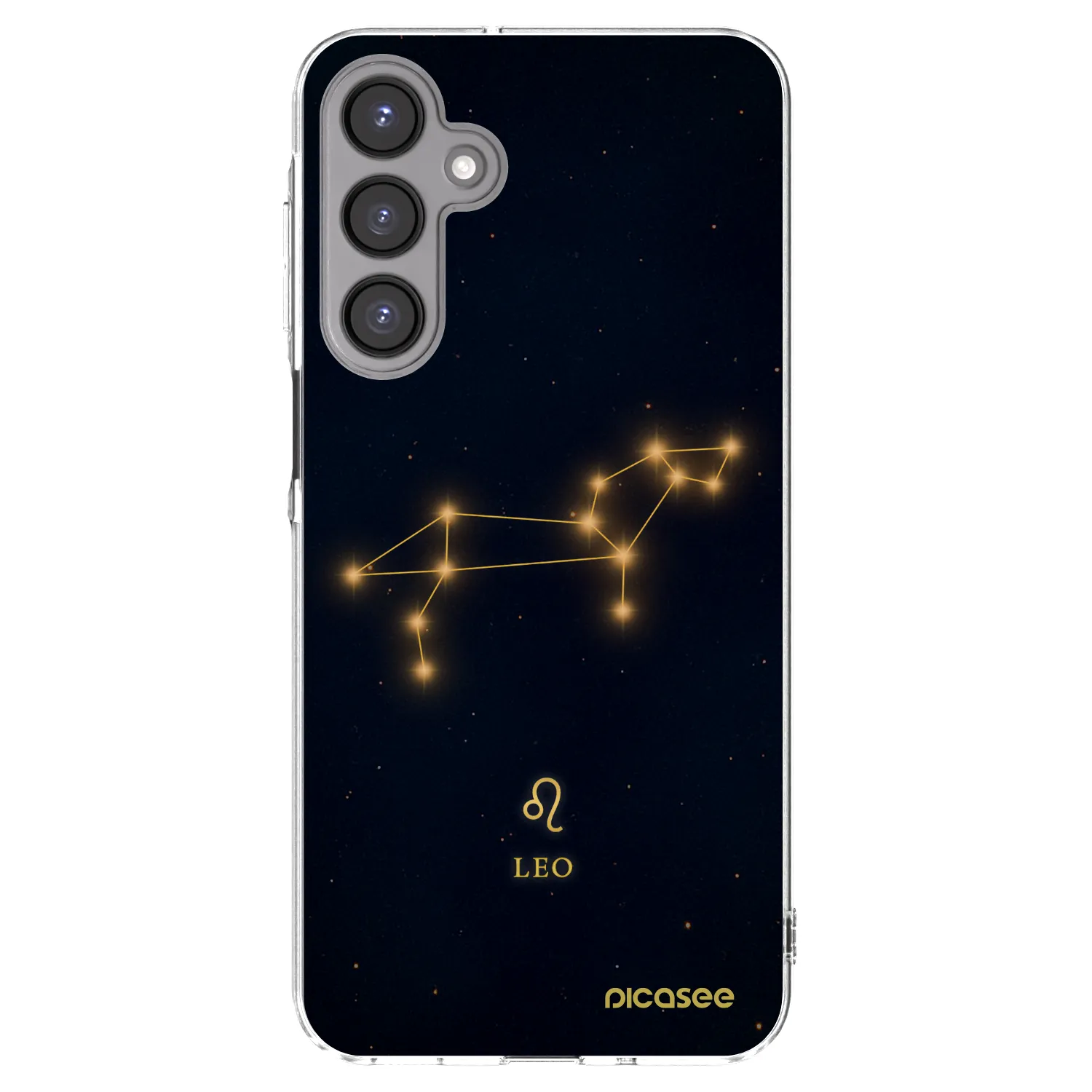Picasee Samsung Galaxy A16 5G Hülle - Transparentes Silikon - LEO