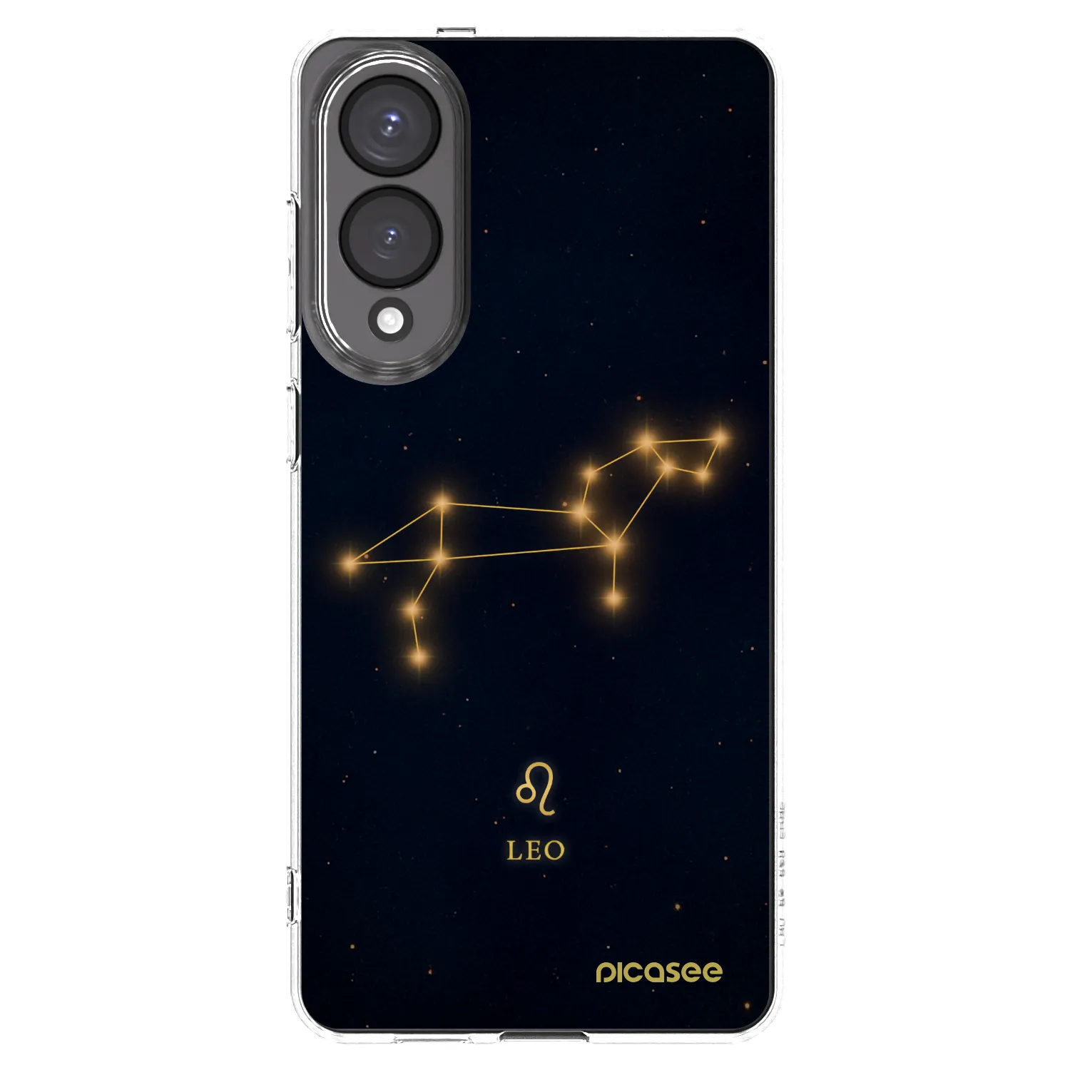 Picasee Samsung Galaxy S25 Edge 5G Hülle - Transparentes Silikon - LEO