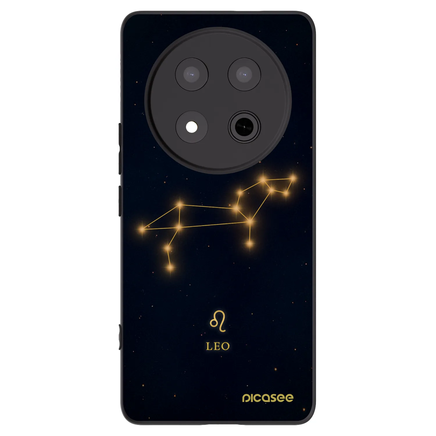 Picasee Honor Magic7 Lite 5G Hülle - Schwarzes Silikon - LEO