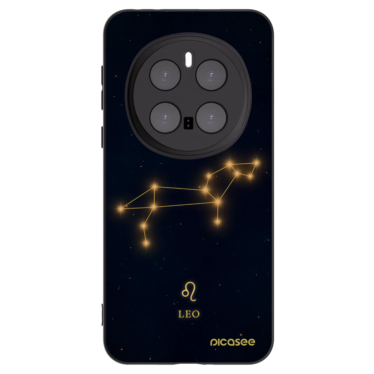 Picasee Honor Magic7 Pro 5G Hülle - Schwarzes Silikon - LEO