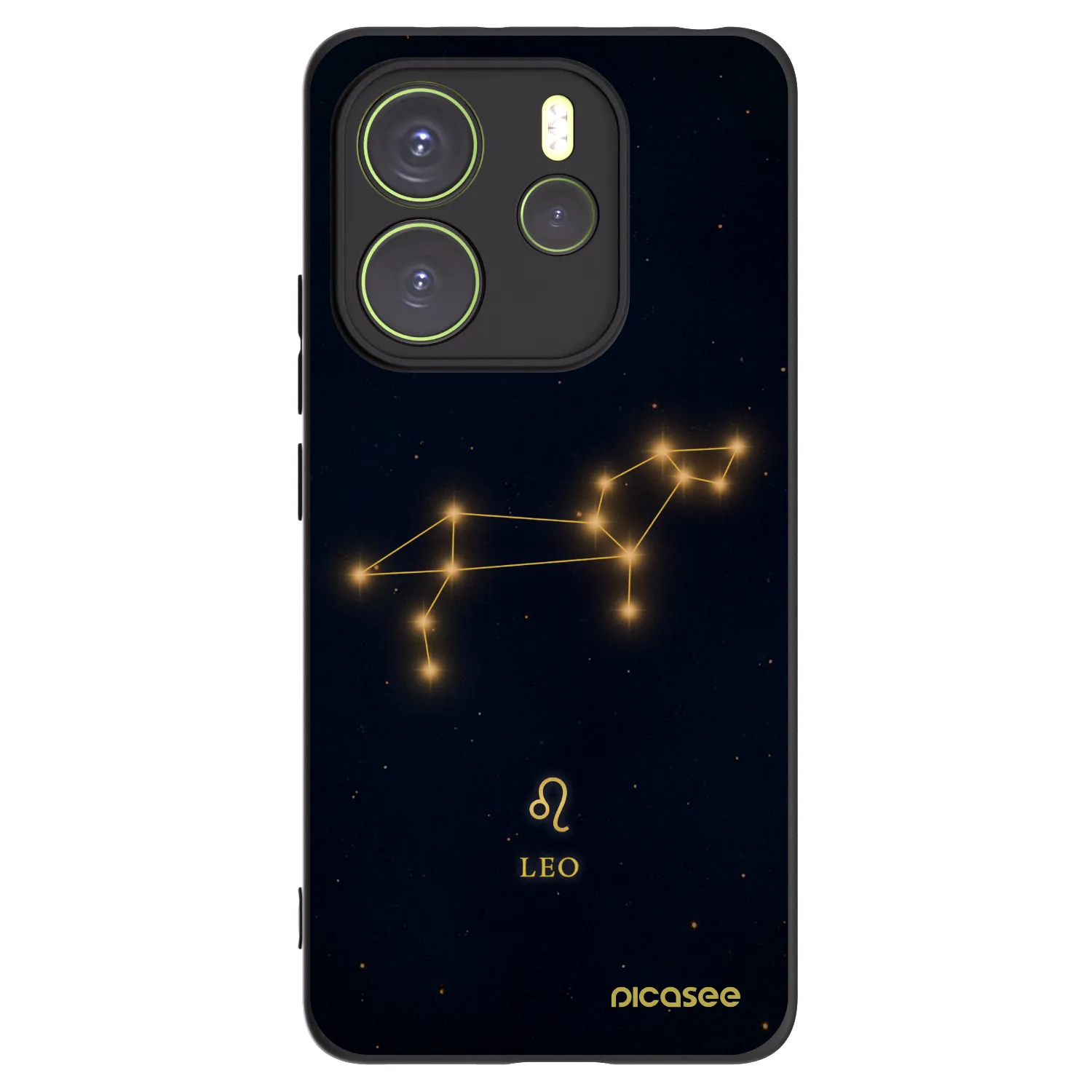 Picasee Xiaomi Redmi Note 14 4G Hülle - Schwarzes Silikon - LEO