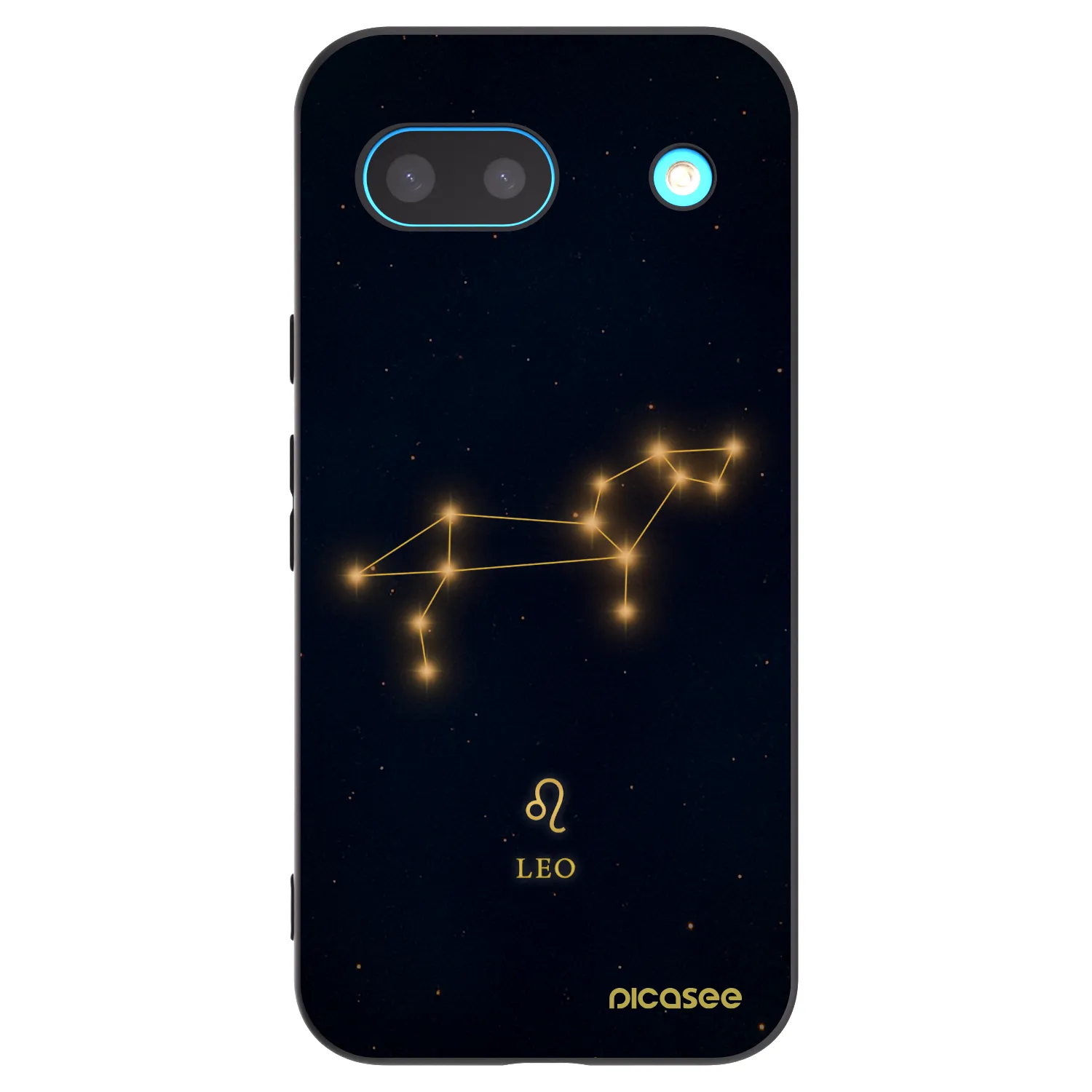 Picasee Google Pixel 8 Hülle - Schwarzes Silikon - LEO