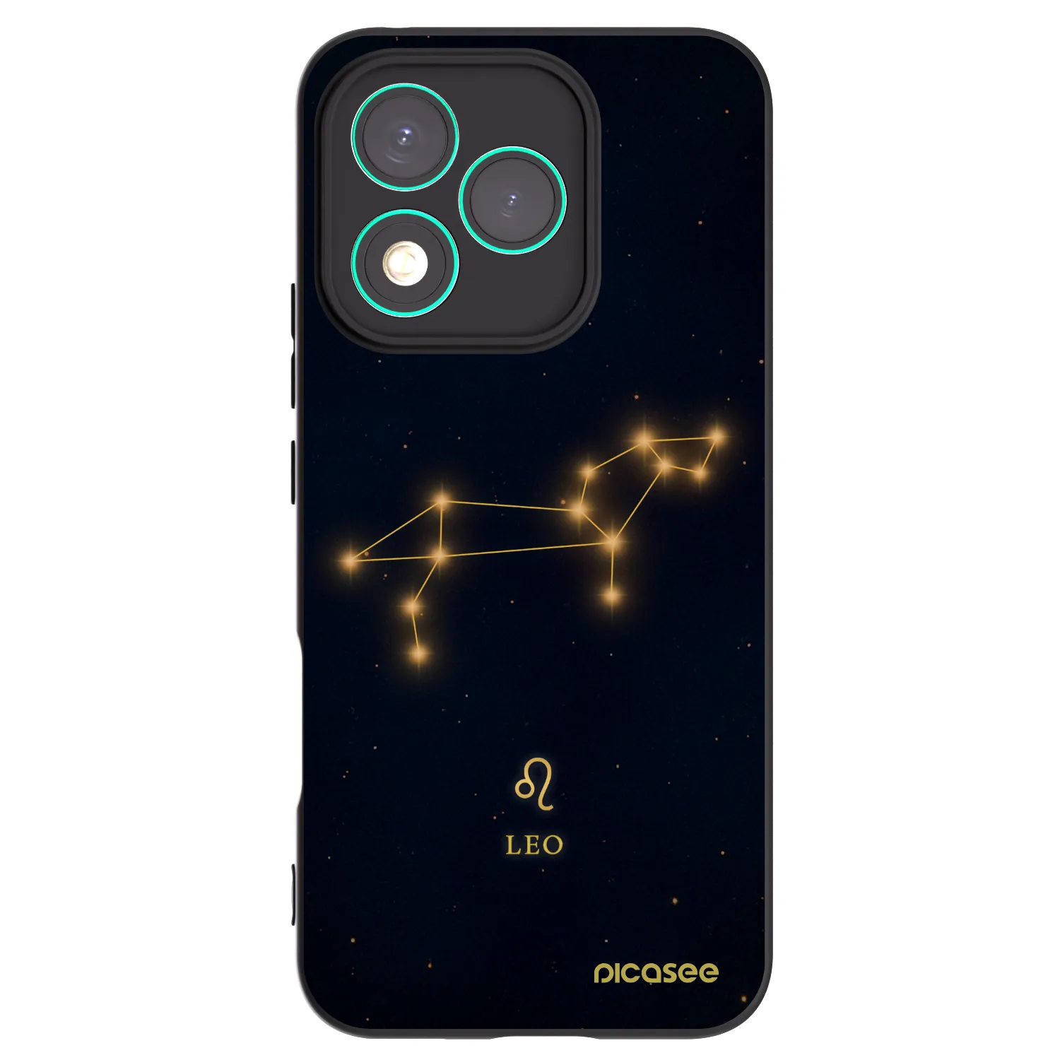 Picasee Honor 400 Lite 5G Hülle - Schwarzes Silikon - LEO