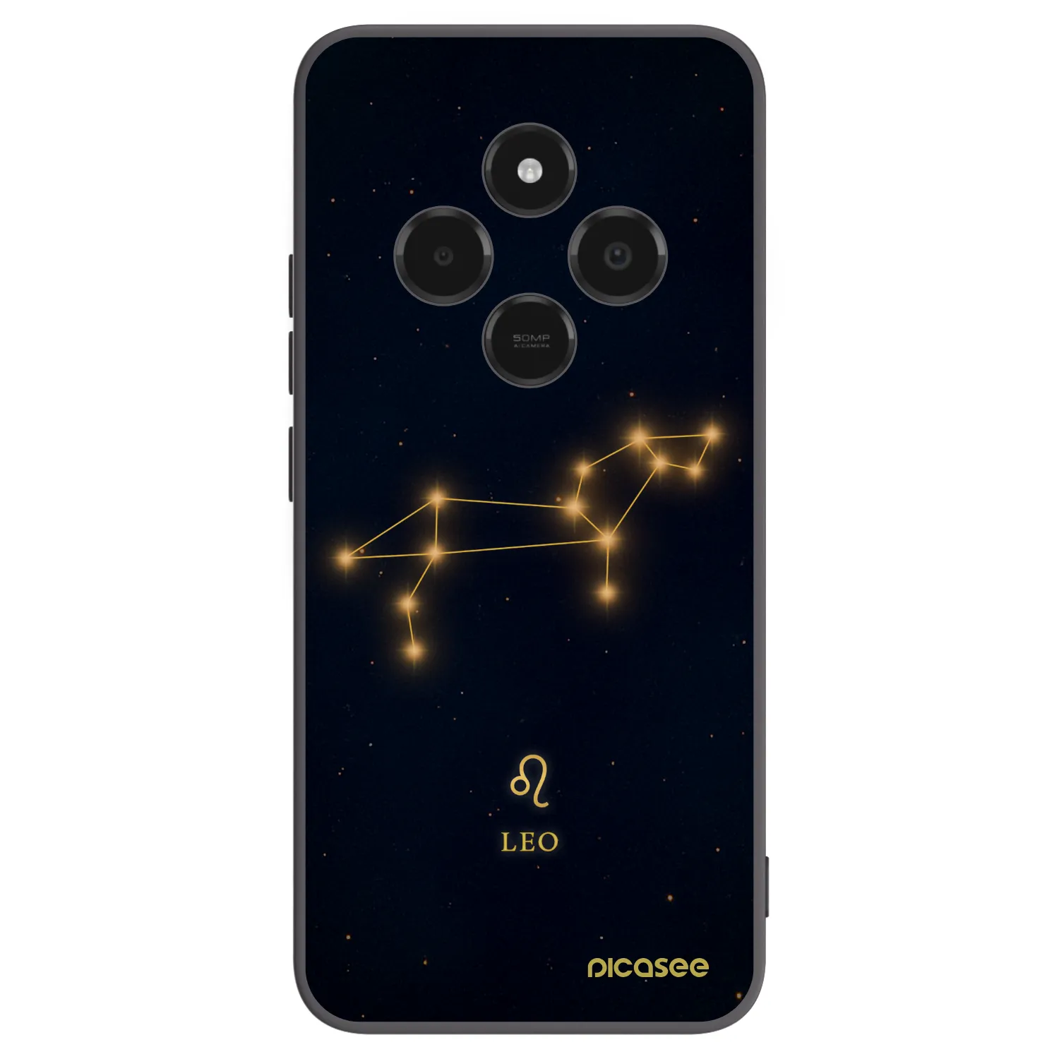 Picasee Xiaomi Poco C75 Hülle - Schwarzes Silikon - LEO