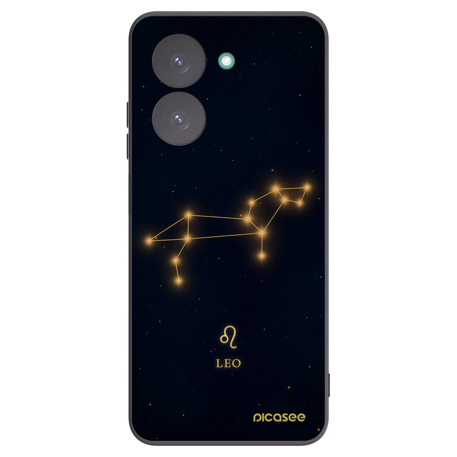 Picasee Xiaomi Redmi A5 Hülle - Schwarzes Silikon - LEO