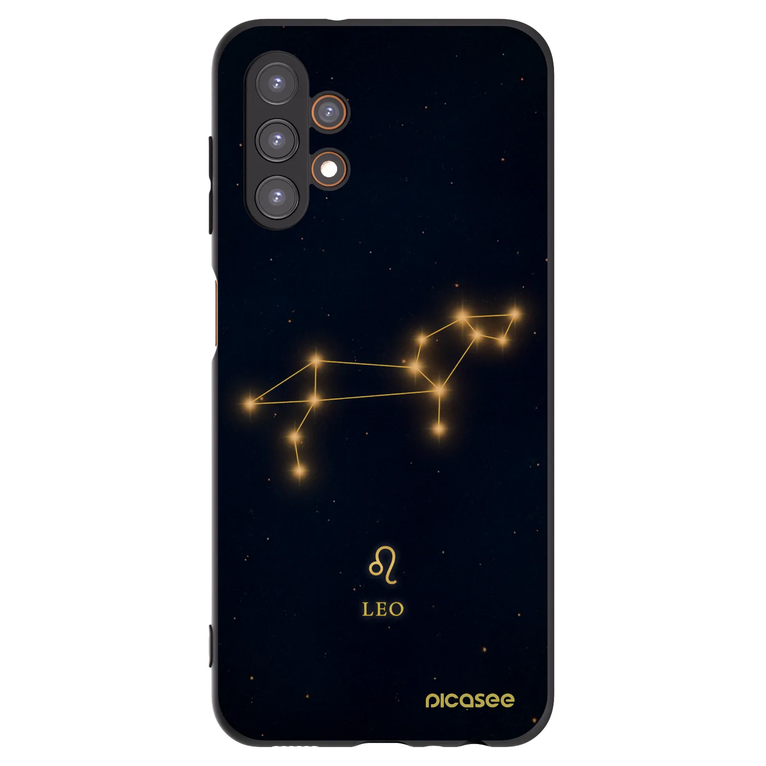 Picasee Samsung Galaxy A13 5G Hülle - Schwarzes Silikon - LEO