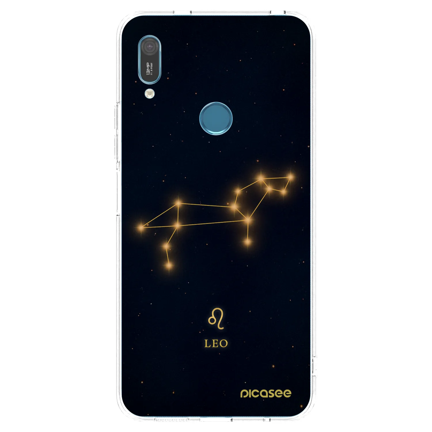 Picasee Huawei Y6 2019 Hülle - Transparentes Silikon - LEO