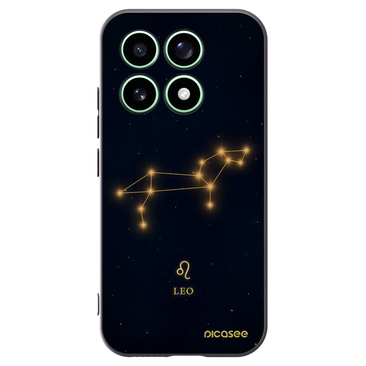 Picasee Xiaomi 17 Hülle - Schwarzes Silikon - LEO