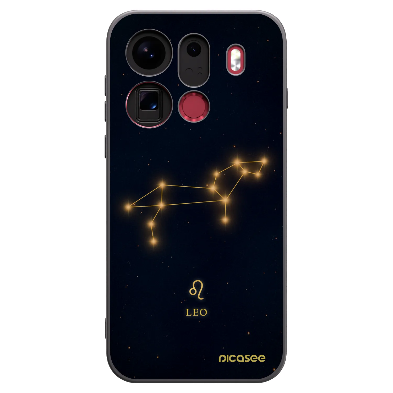 Picasee OPPO Find X9 Pro Hülle - Schwarzes Silikon - LEO