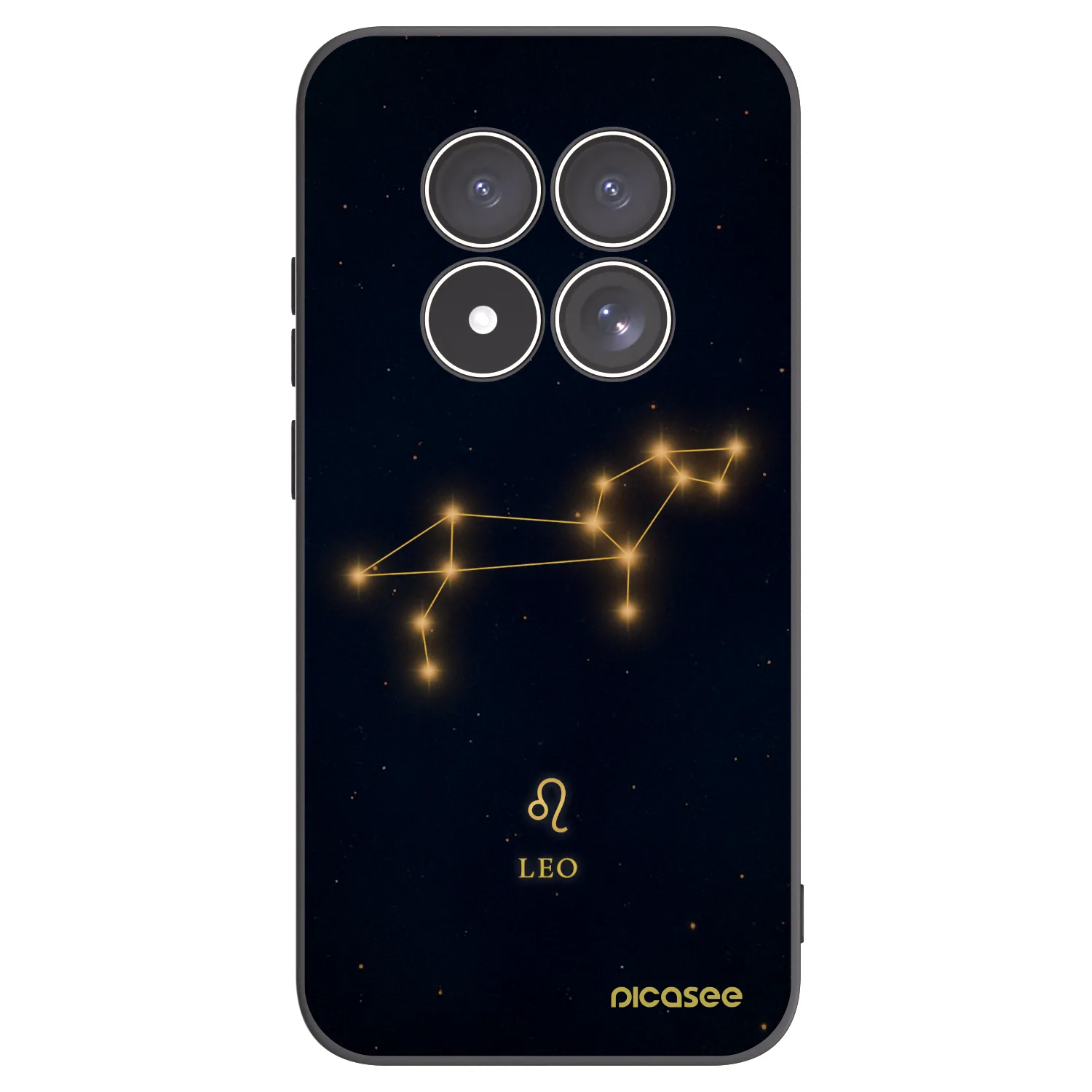 Picasee Xiaomi Redmi Note 15 Pro 5G Hülle - Schwarzes Silikon - LEO